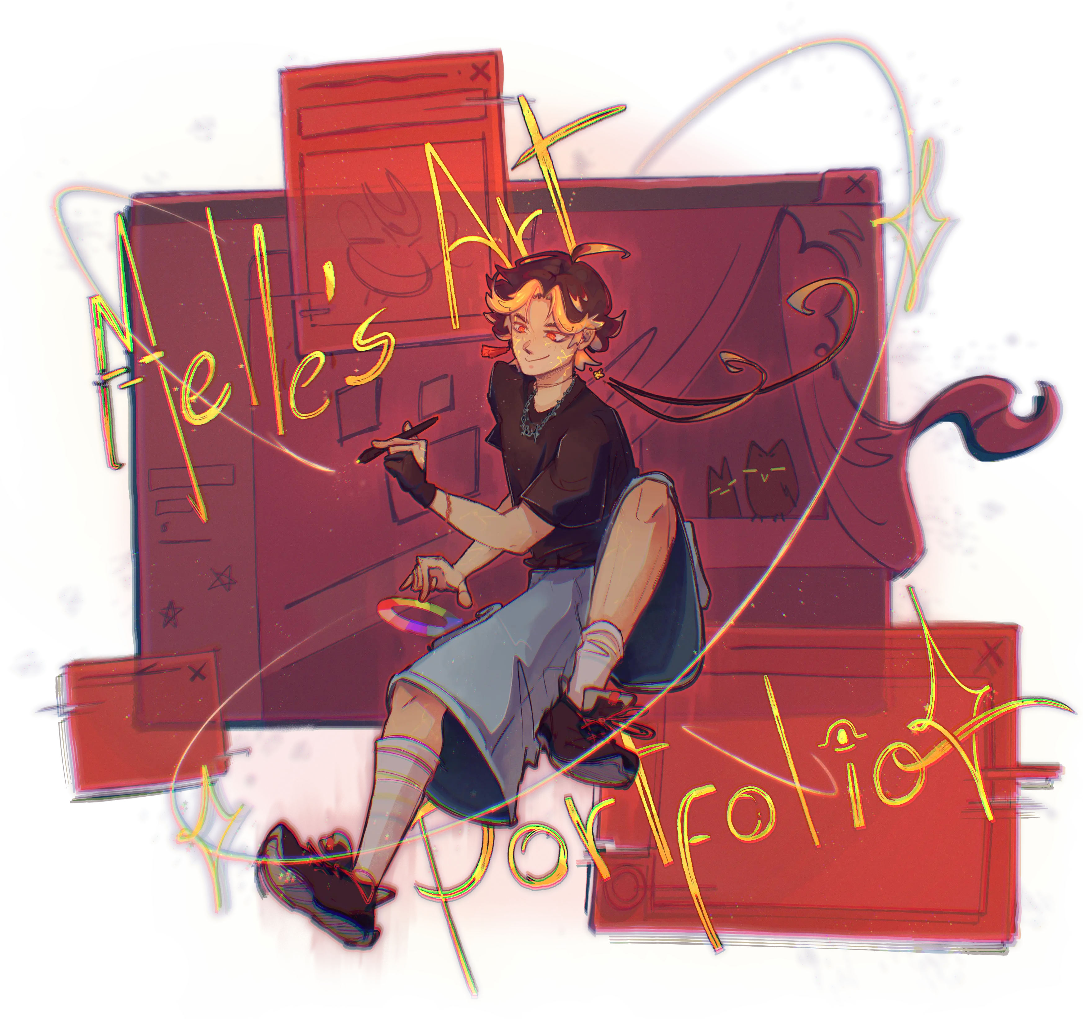 Melle's Logo